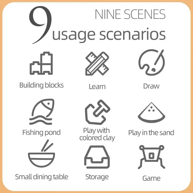 All-in-One Kids Table and Chairs Set with Marble Run Preschool Classroom Must Haves Multi Activity Toddler Building Blocks Toys