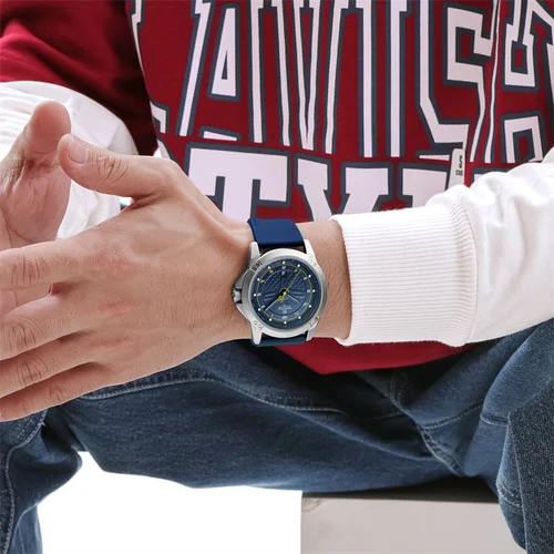 Imagen 2 del producto NAVIFORCE, reloj de pulsera informal de cuarzo, relojes impermeables a la moda para hombre, correa deportiva de silicona, reloj luminoso para hombre, reloj Masculino