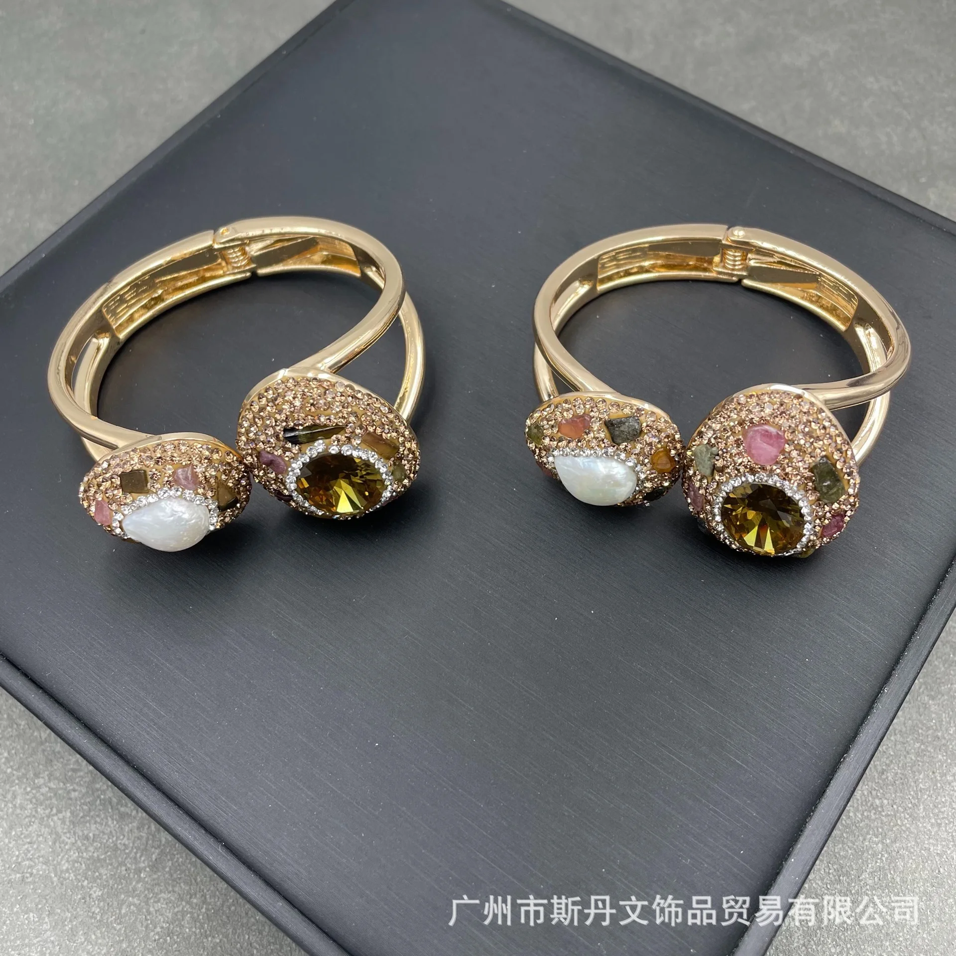 

Браслет из турецкого султанита с натуральным пресноводным жемчугом, персонализированный камень, меняющий цвет, светочувствительный, оптовая поставка