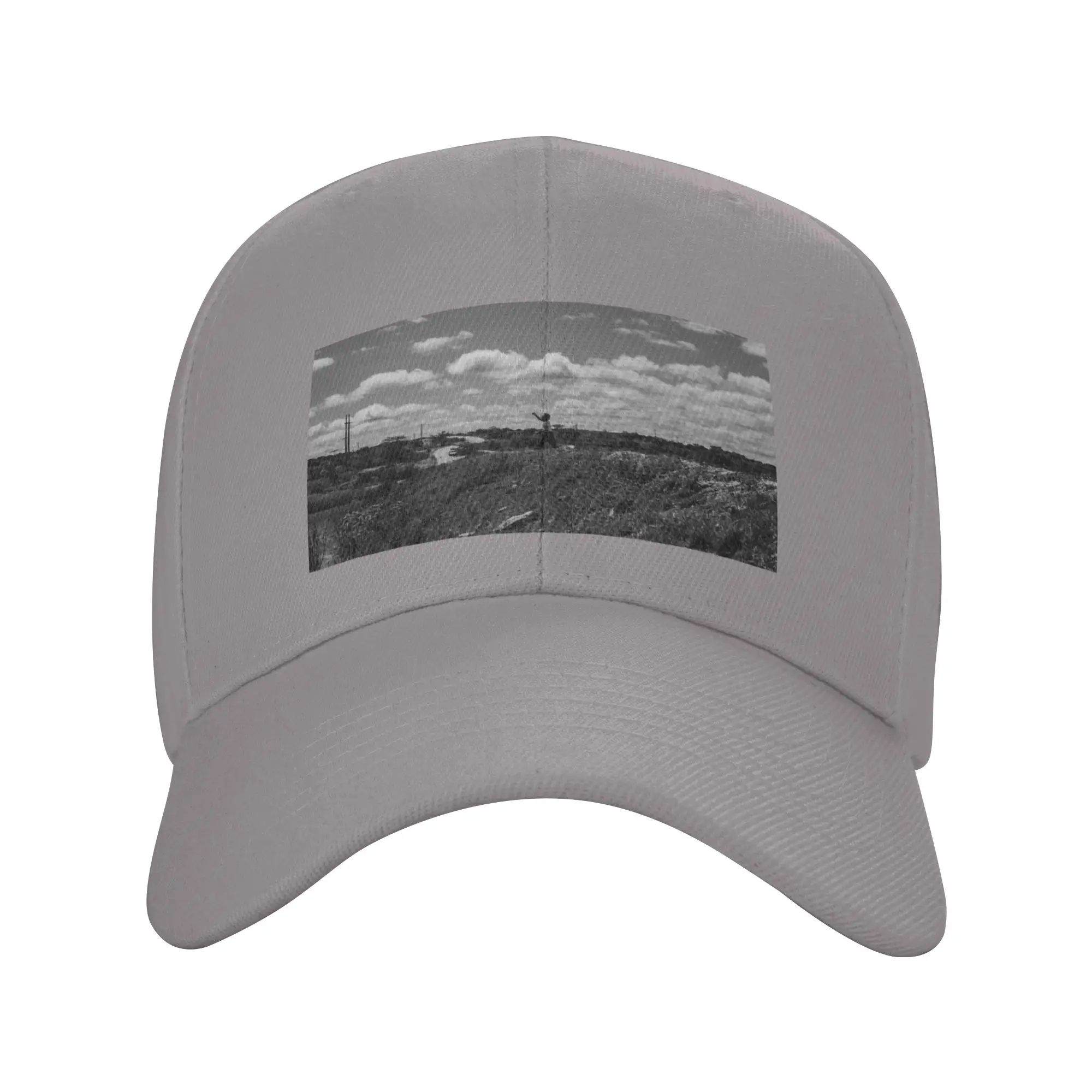Hot Sale woman throwing a stone into the water Baseball Cap  Relaxed Fit Women Hat  Surfing Women Hat