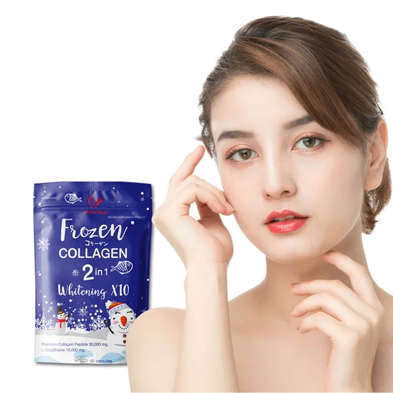 2 Bag 120 Pills Skin Beautifying Collagen Capsule For Acnes Pimples Oil Skin Dark Spot Wrinkle Skin Health Food