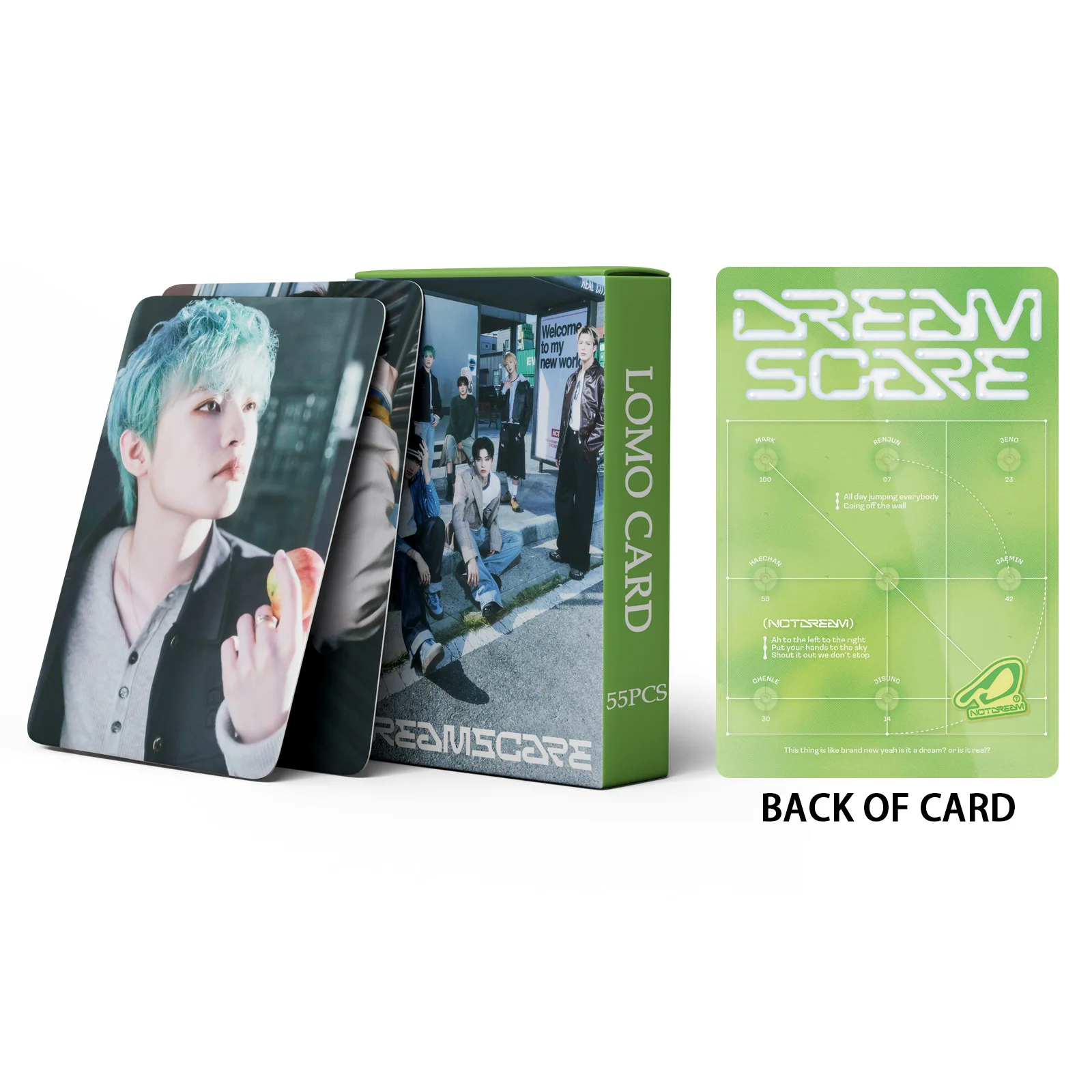 Kpop 55pcs DREAMSCAPE Album Special LOMO Card When I’m With You Peripheral Photocards JENO JAEMIN HAECHAN RenJun Fans Gifts