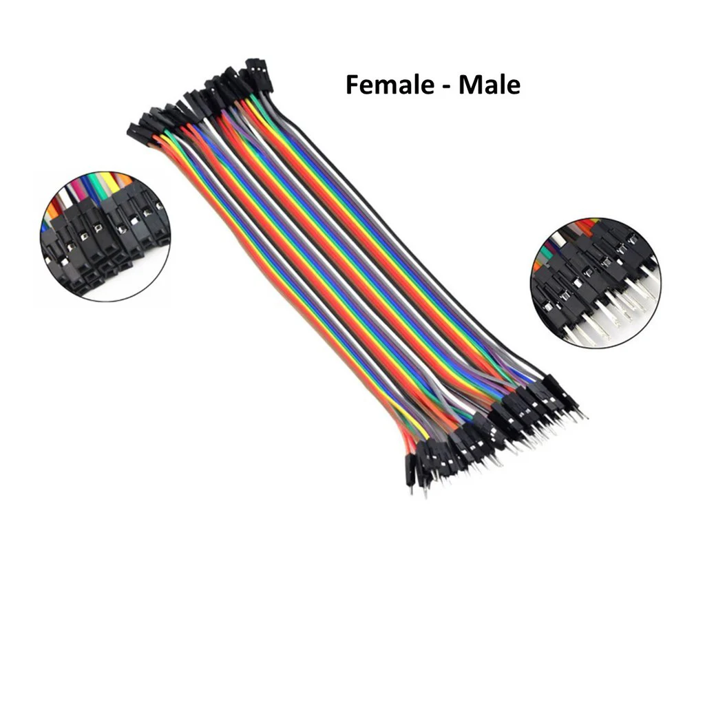 40Pin Dupont Cable Jumper Wire Breadboard 10CM 20CM 30CM Female TO Female Male TO Male Female TO Male Insulation Copper Wire