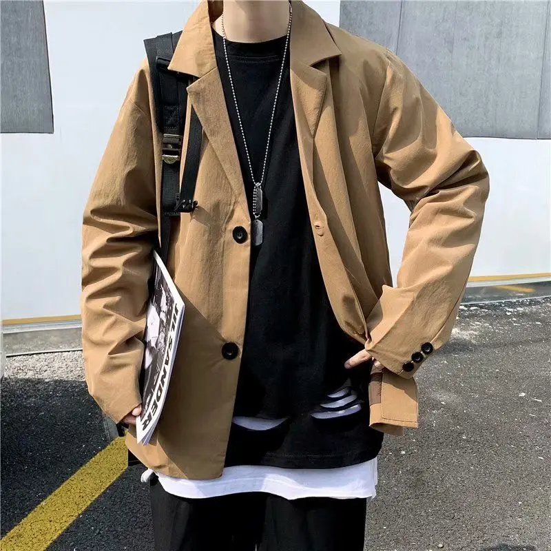 2023 Spring New Light Luxury Fashion Korean Version Comfortable Casual Suit Loose Retro Versatile Casual Suit Jacket Boutique