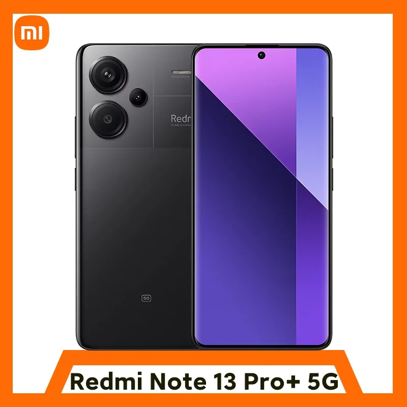 Global Version Xiaomi Redmi Note 13 Pro Plus 5G MediaTek Dimensity 7200-Ultra 200MP OIS Camera 5000mAh 120W NFC IP68 Waterproof