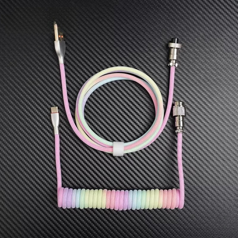 

Кабель для клавиатуры Spear Customized: Витой кабель с разъемом Aerial Plug, органайзер для кабелей, утяжелитель-балансир