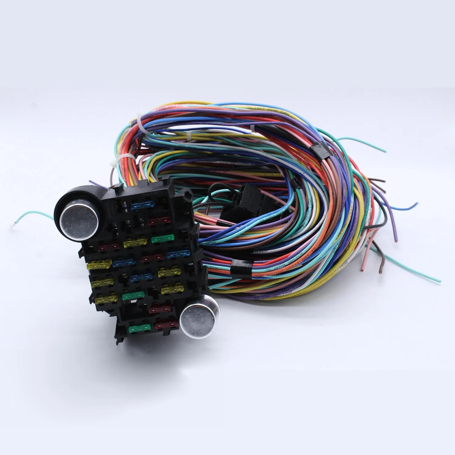 21 Circuit Universal Wiring Harness Kit for Muscle Car Hot Rot Wiring Street Rod Rat Rod for