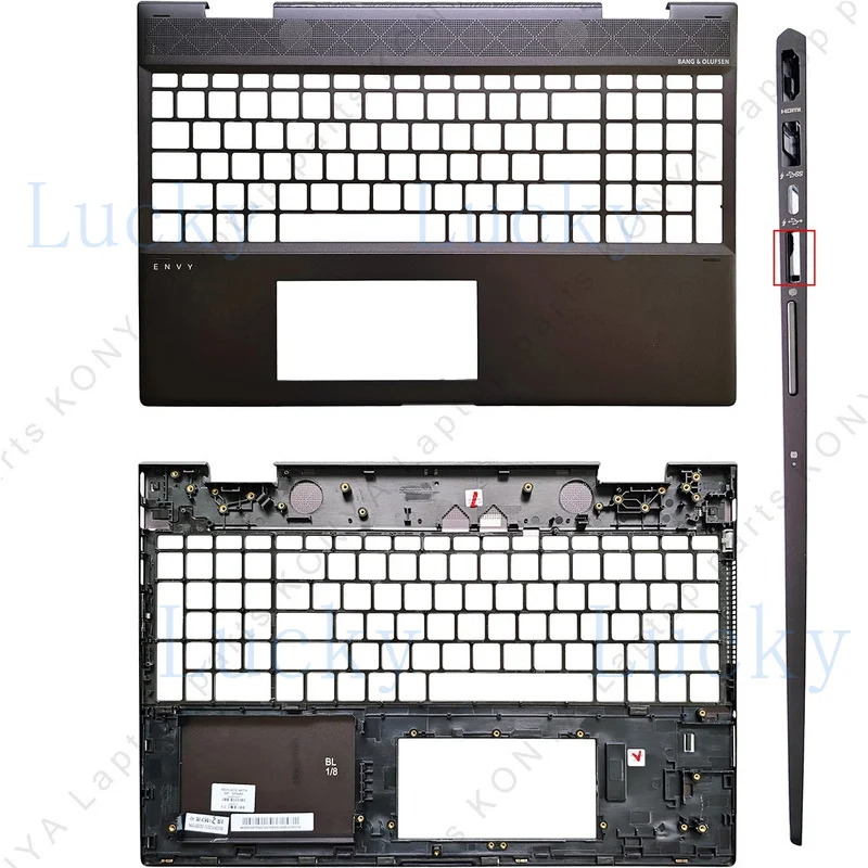Z+  For HP ENVY X360 15-CN 15-CP 15-AG TPN-W134 Laptop Palmrest Upper Cover Assembly