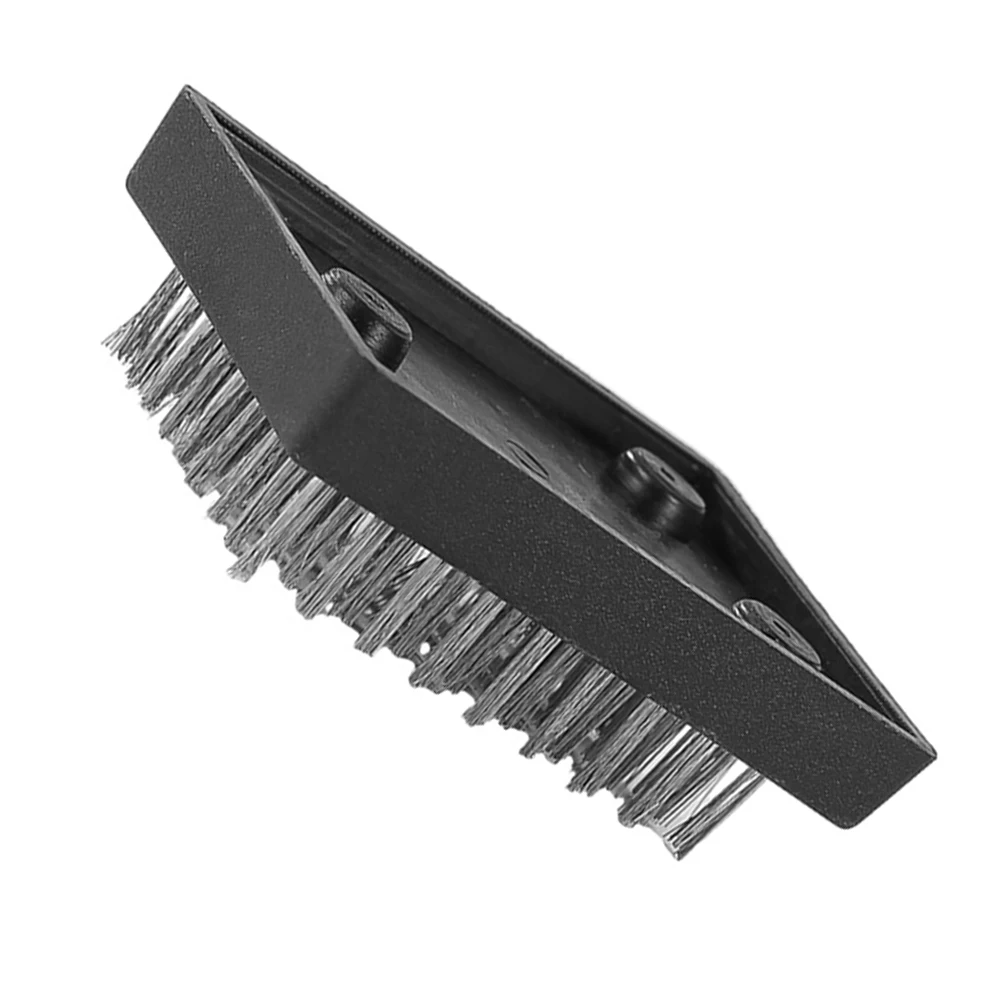 

Stainless Steel BBQ Cleaning Brush for Barbecue Grills Portable Wire Bristle Grill Cleaner Ceramic Metal Laundry Tool