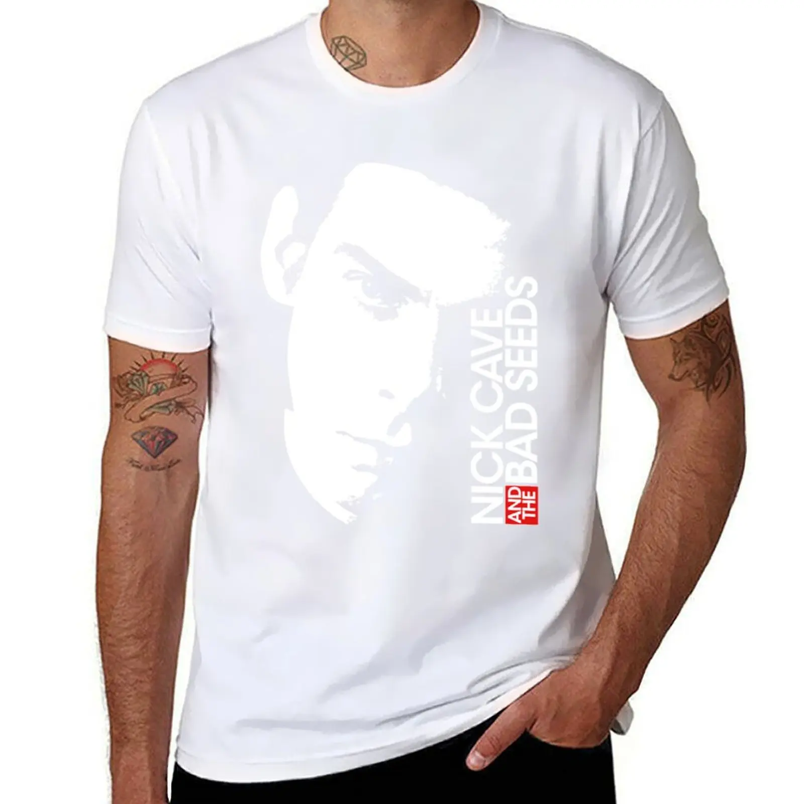 

NICK CAVE CLASSIC Essenti T-Shirt t shirt personalised t shirts for man cotton soft T-Shirt