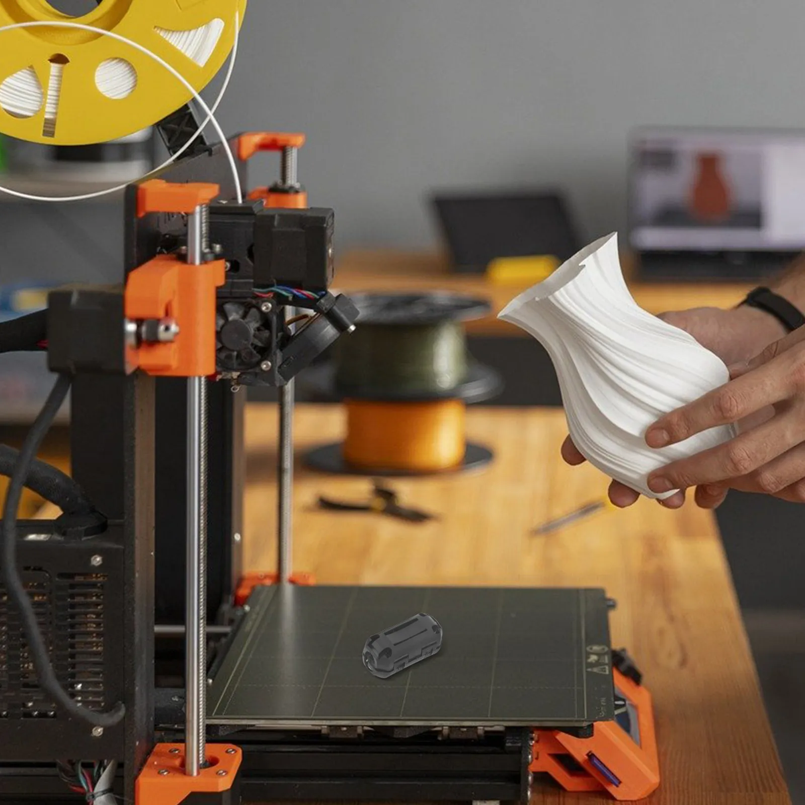 

Антистатический чистящий блок для 3D-принтеров, 1,75 мм, для удаления пыли с филамента, поглощает отходы, устраняет статическое электричество