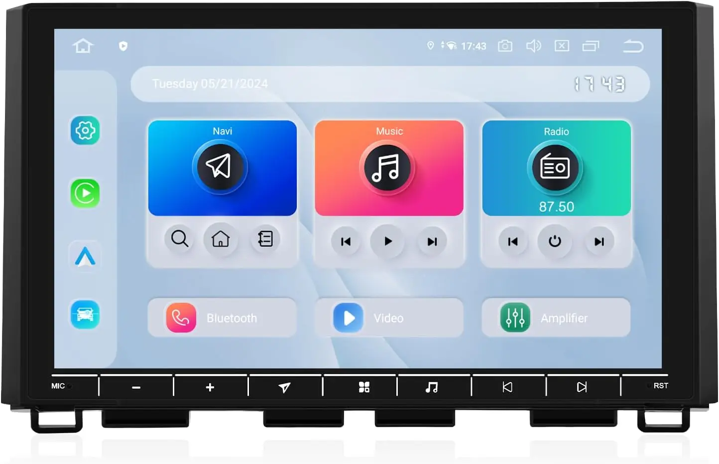 

Dasaita Tundra Head Unit for 2014-2021 Toyota Tundra Upgrades with Wireless Carplay & Android Auto, Android 13 Radio, 256GB,
