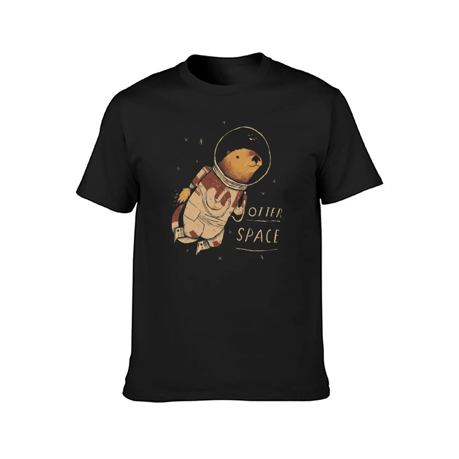 otter space T-Shirt man clothes quick-drying t-shirt custom t shirts design your own mens clothing