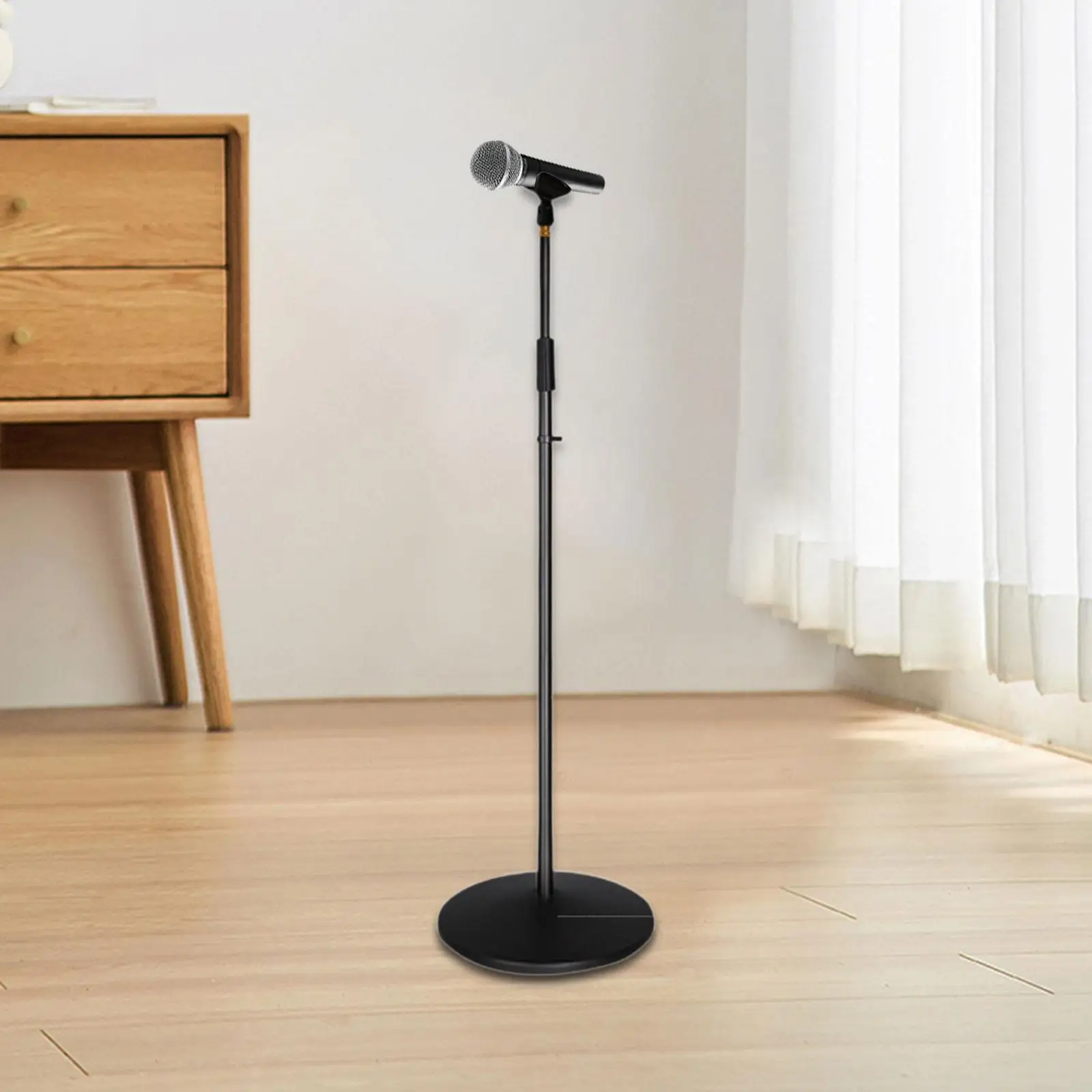 Подставка для микрофона, регулируемая высота, легко устанавливается, портативная, 31,5–70,8 дюйма