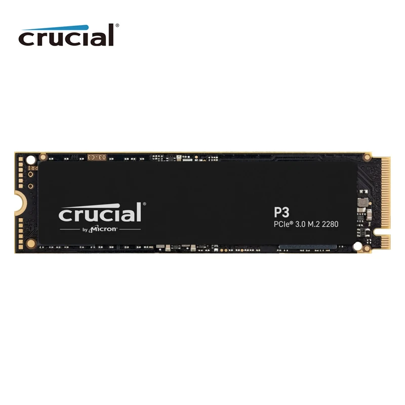 Crucial P3 2TB M.2 PCIe Gen3 NVMe SSD: La Mejor Opción para Almacenamiento de Alto Rendimiento