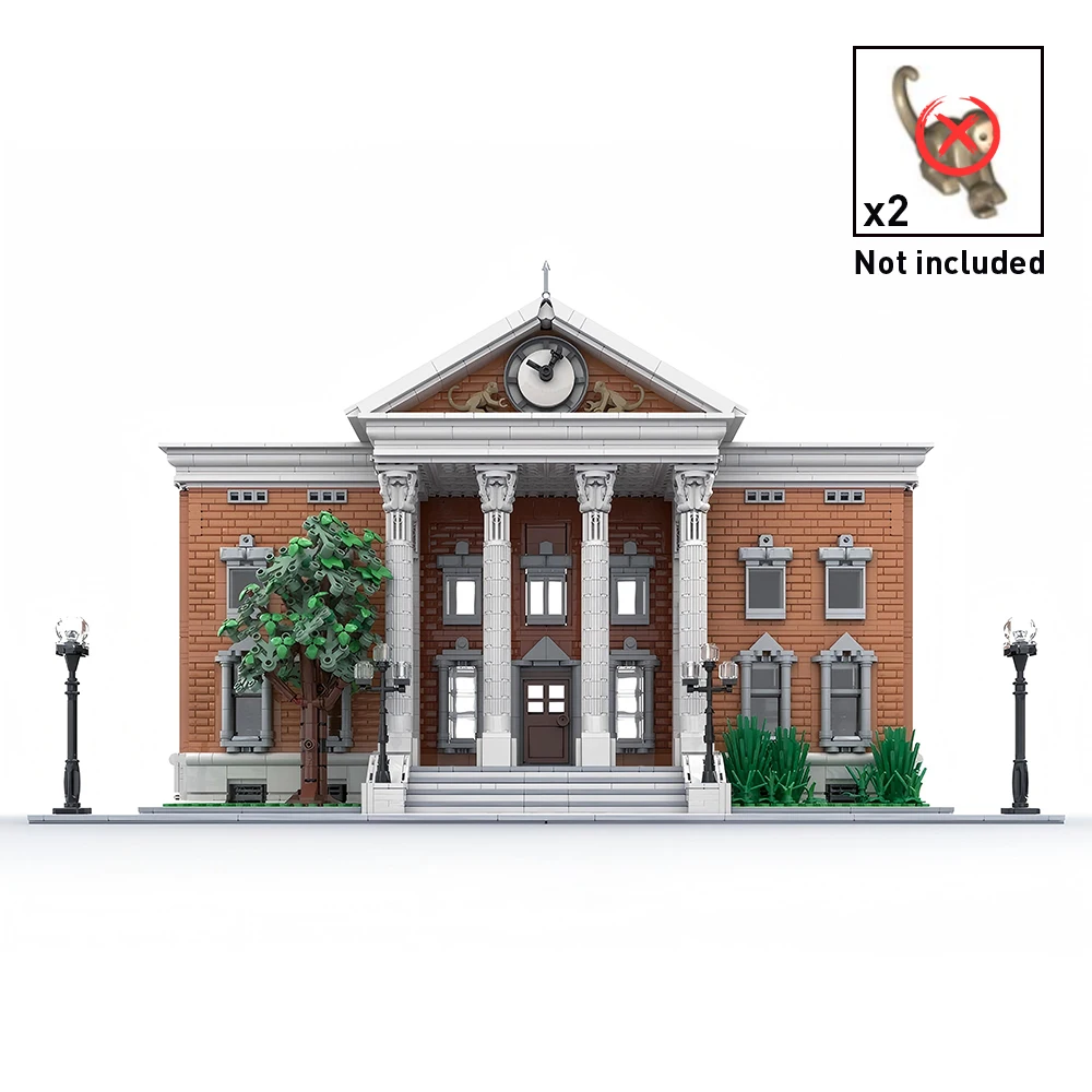 3992 шт. MOC фильм сцена серии будущее часы башня модульная модель здания строительные блоки DIY сборка игрушки для взрослых коллекция подарок