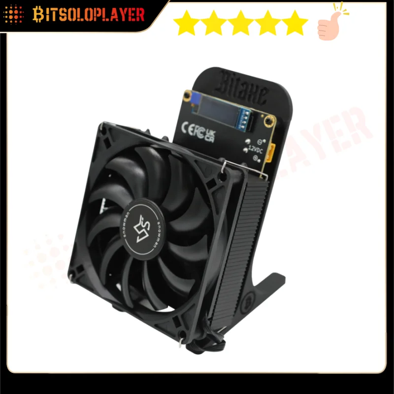 New 2026 Bitaxe GT 801Max 3.6Th/s 50W BM1370 Asic Miner with Overclock Mode for BCH SHA256 Efficient Mining