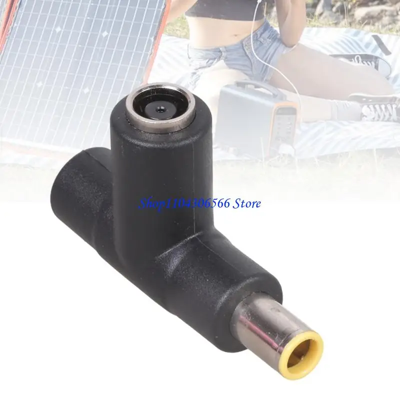 02DD DC5521 To DC7909 Double Output Adapter Efficient Solar Panel Charging Connector