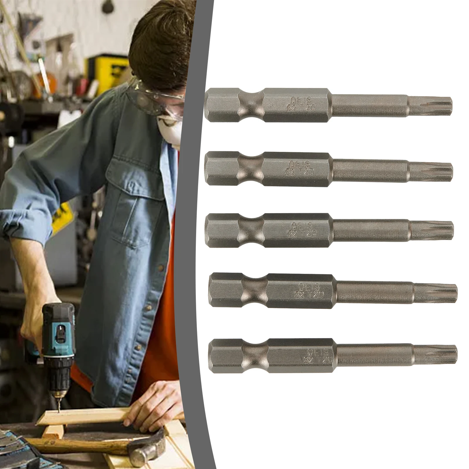 Brand New Air Drills Electric Screwdrivers Screwdriver Bit Hex Head Screwdriver 50mm Adapter Tool Hexagon Shank