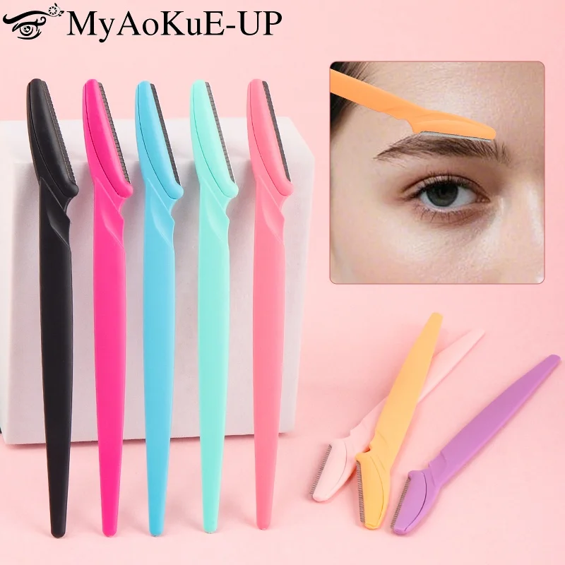 1pcs Eyebrow Razor Set Multipurpose Face Razors For Women and Men Dermaplaning Tool Easy To Use Cutter Shaver Blades Makeup Tool
