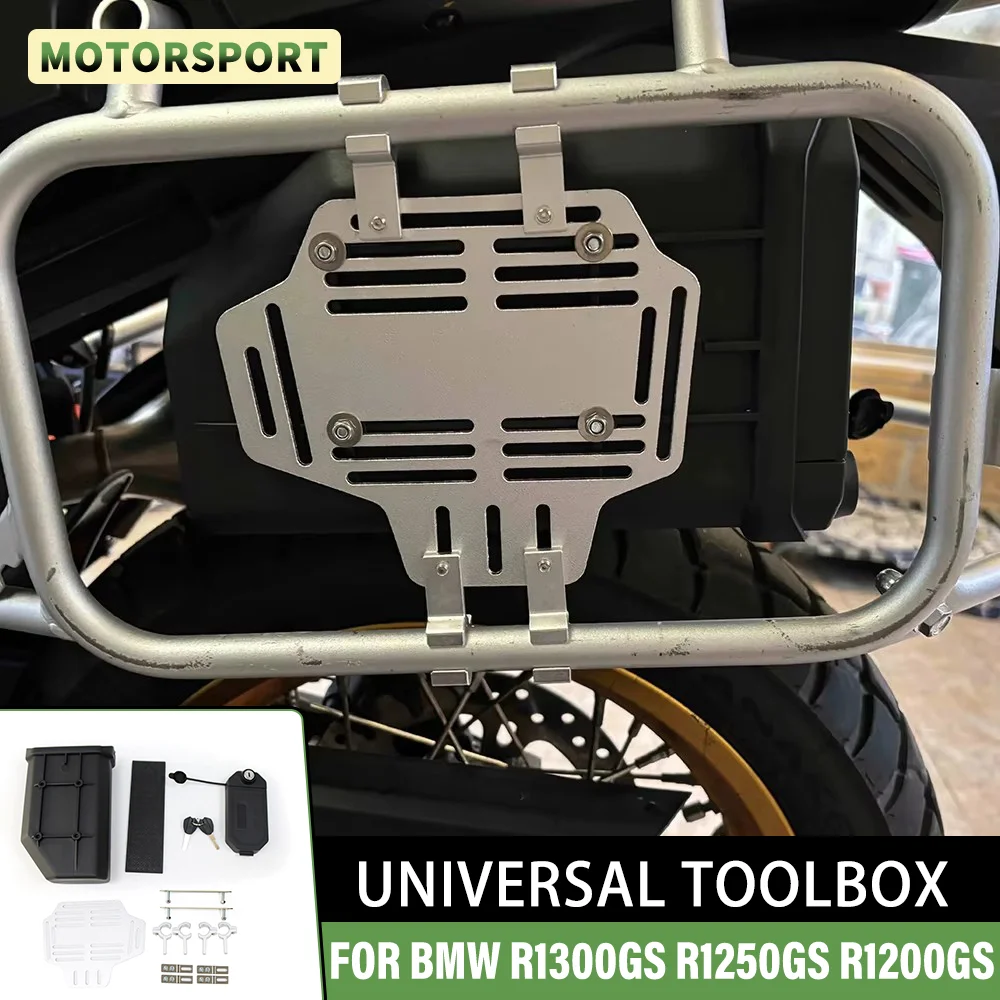 

For BMW R1300GS R1250GS R1200GS LC & ADV Adventure Side Tool Box Storage Box Expedition Vehicle Toolbox First-aid/ Breakdown kit