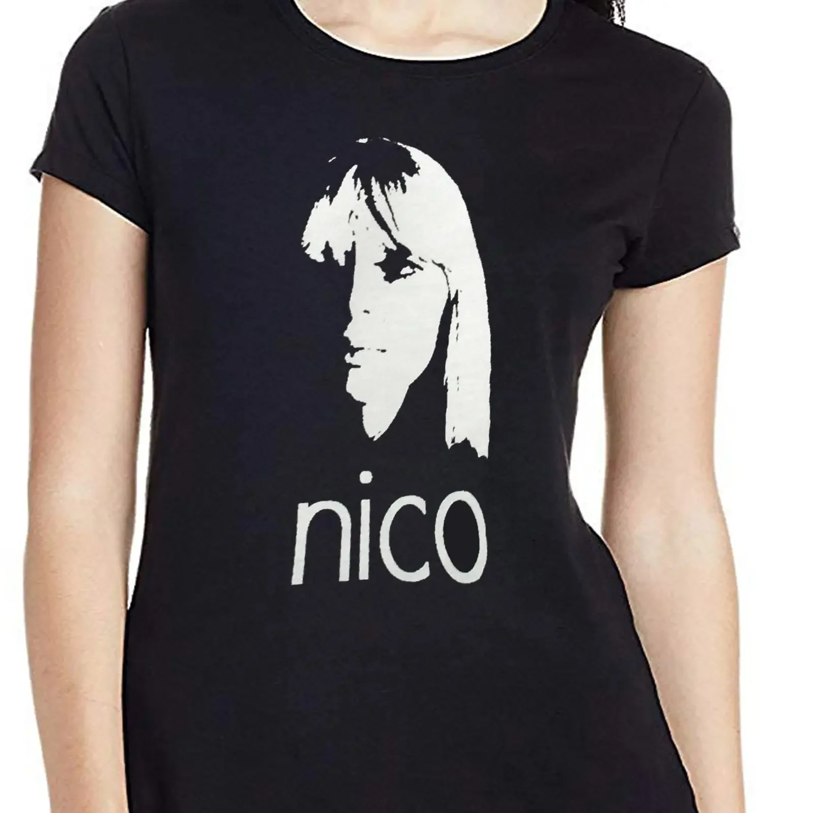 Nico T Shirt Hand Screen  vintage Washed Slightly Versatile Comfortable Soft Stretched Casual designer clothes Unisex homme