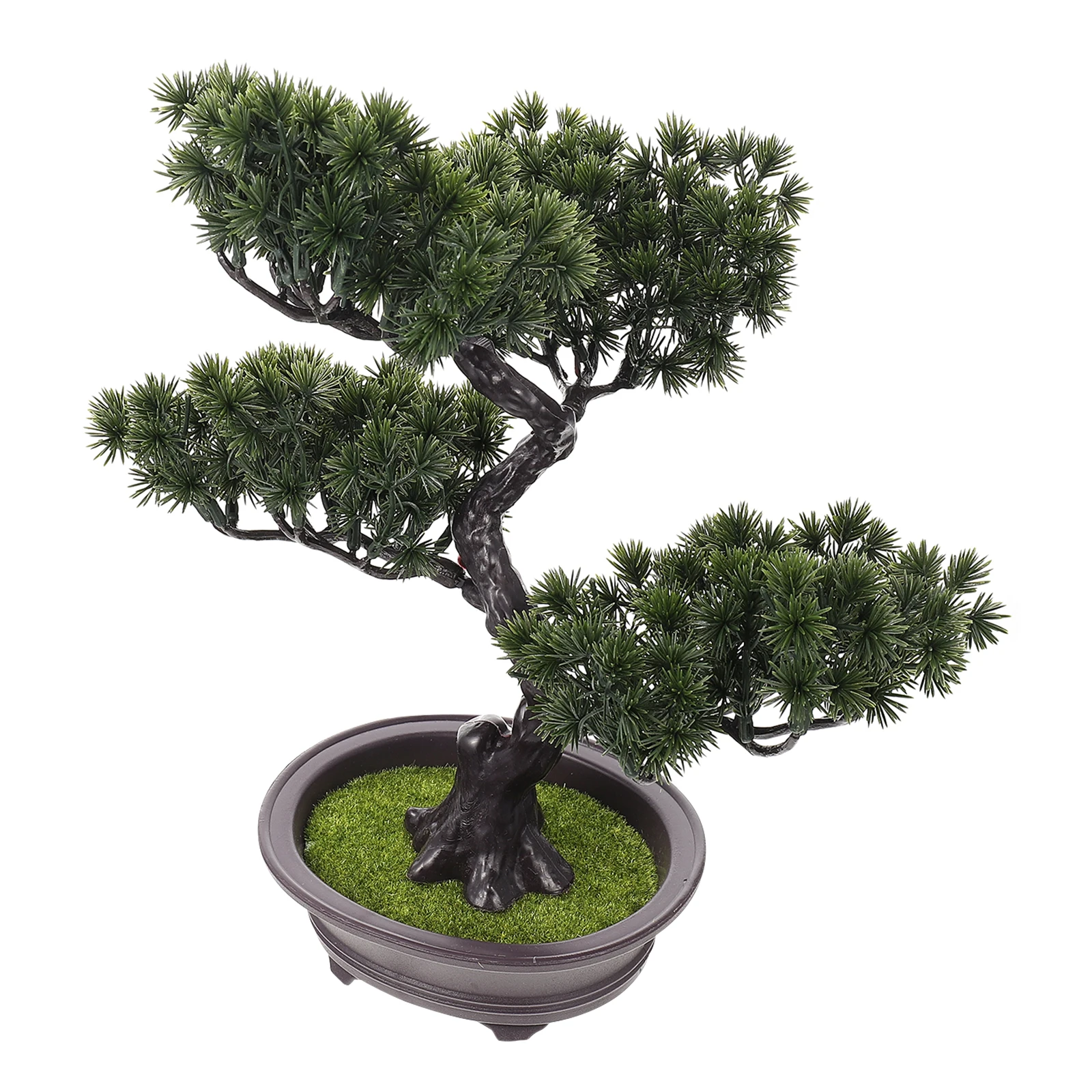 

Simulation Pine Tree Ornaments Fake Plant Decoration Artificial Trees Welcome Bonsai Indoor Display Faux Plants Plastic Wedding
