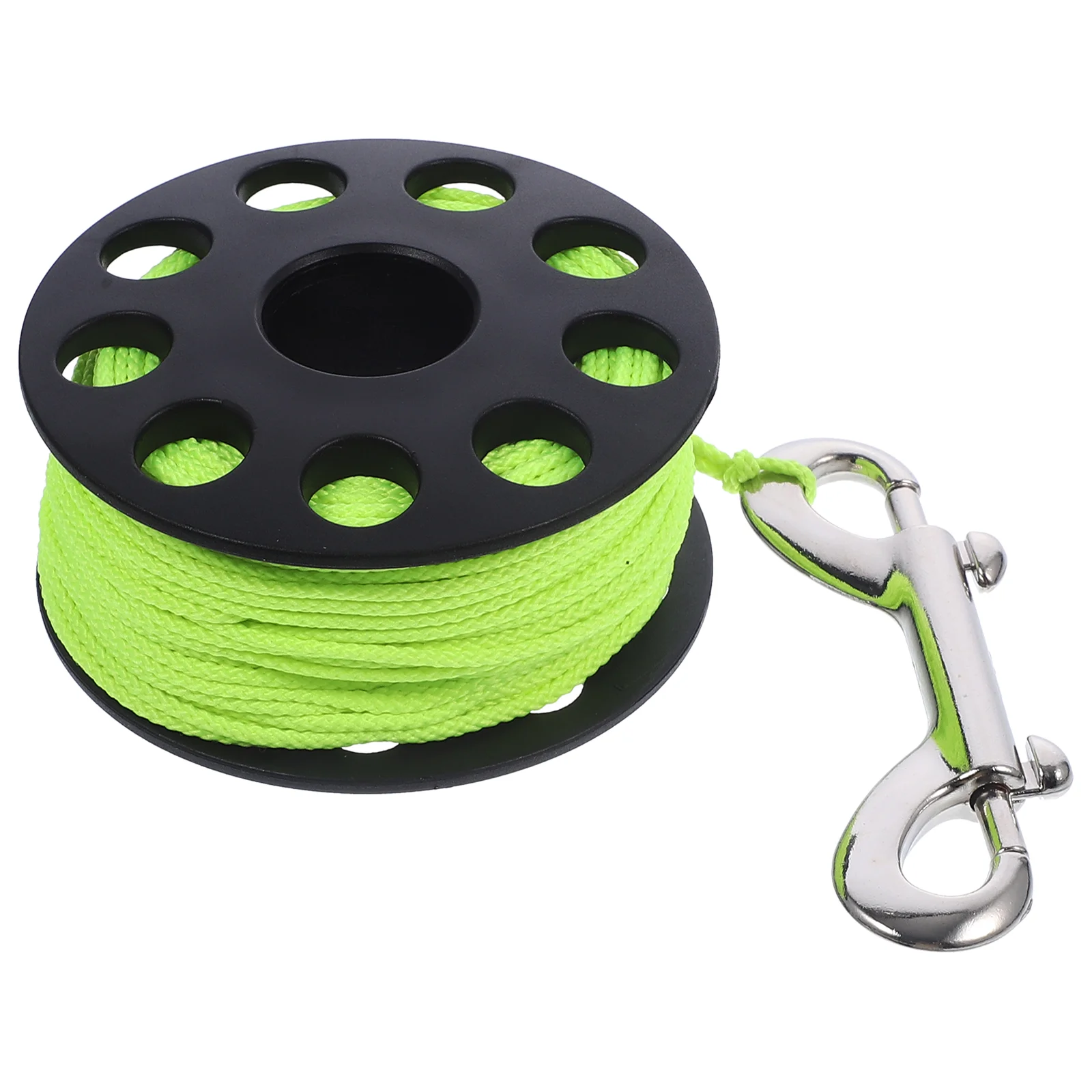 

Diving Coil Scuba Spool Tools Underwater Reel Lightweight Finger Sports Signal Buoy Nylon PC Professioanl