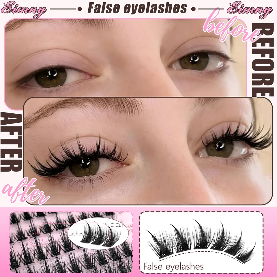 300 piezas de extensiones estilo diablillo, 10-16mm, incluye pegamento, pinzas, hisopos, manga, naturales y voluminosas 2