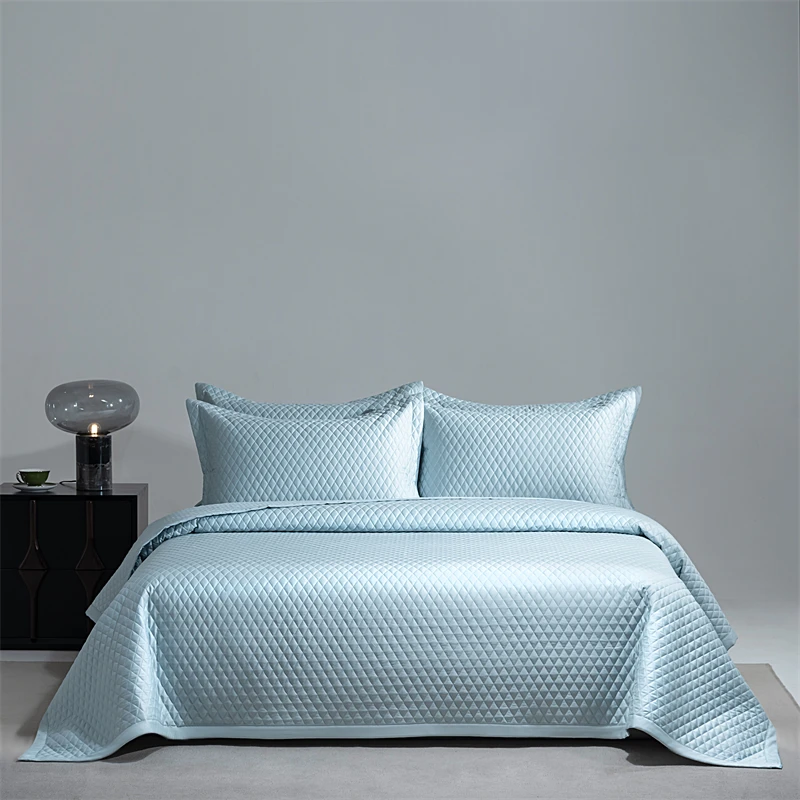 1000TC Egyptisch katoen luxe gewatteerde sprei, Queen King Size, Bedovertrek, Matras Topper Sprei, Laken, Kussenslopen