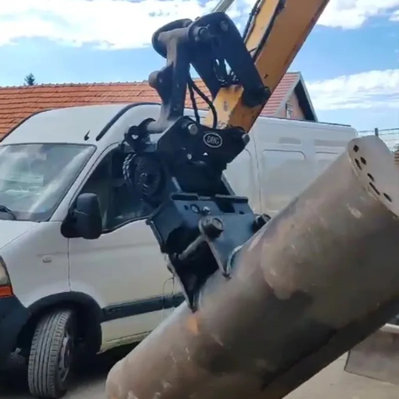 Excavator hydraulic tilt quick coupler for sale