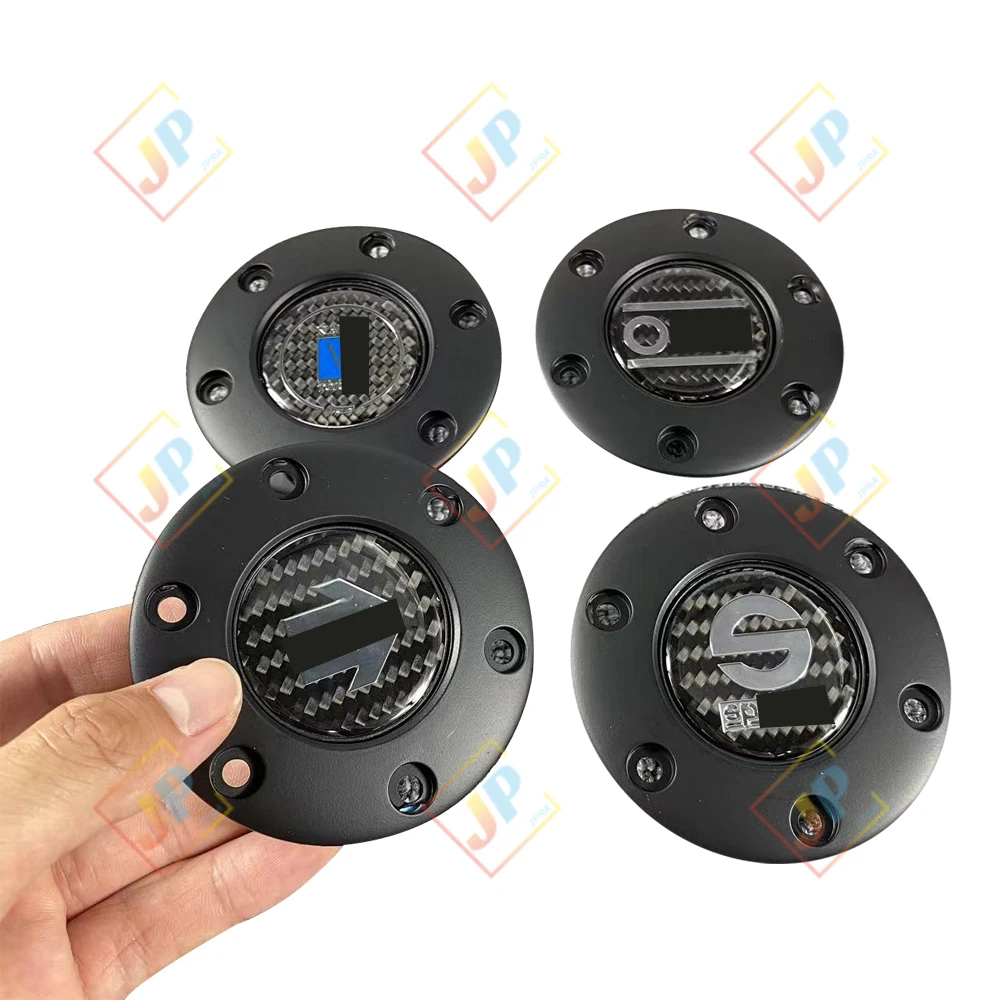 JDM High Performance Sports Steering Wheel Racing Horn Switch Button Cover Horn Center Cover