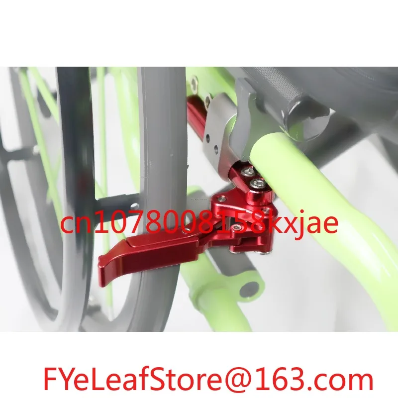 Wheelchair Brake Spare Parts Aluminum Alloy Wheel Lock Sport Wheelchair Brake