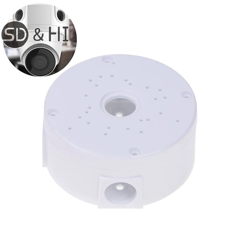 Plastic CCTV Camera Junction Box Cable Deep Base For Dome/IP Camera Waterproof Mount Bracket Hemispherical Bracket