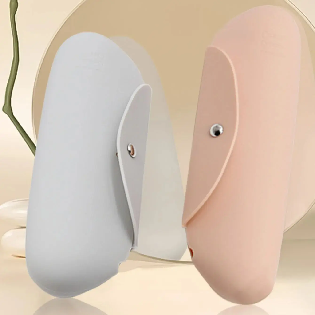 Sac pour pinceaux de maquillage en Silicone, sac de rangement pour outils de maquillage, crayon à sourcils portable, rouge à lèvres, anti-poussière, haut de gamme