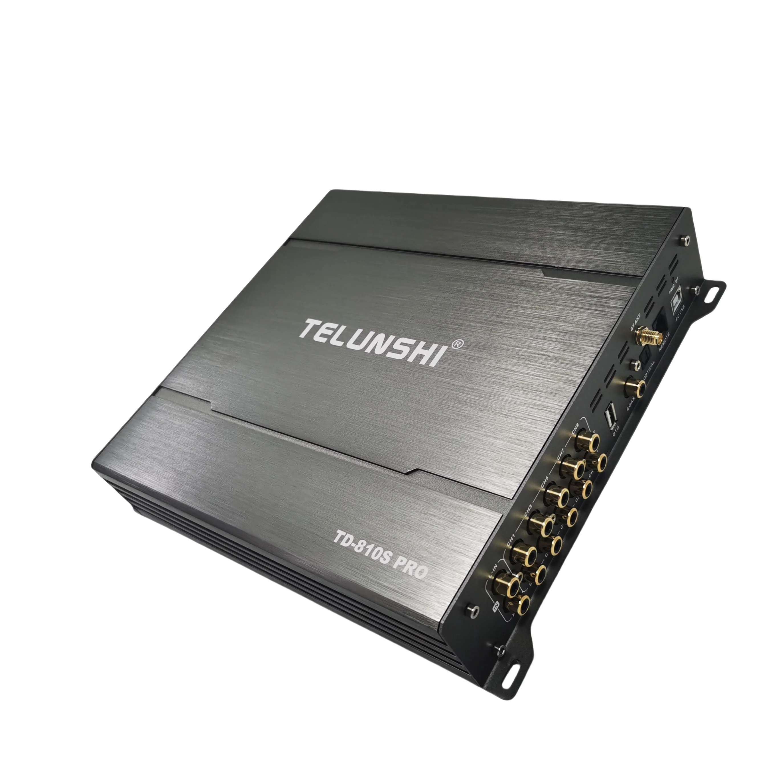 Manufacturers' Low MOQ Full Frequency Car DSP Amplifiers Class AB Audio Sound AMP Speaker Korean Combo with Crossovers