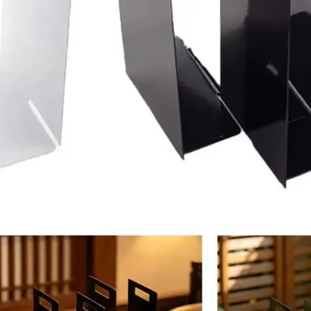 Modern Steel Towel Organizer Interlocking for Design 5.71 x 5.71 x 11.81 Inches Space Saving Bathroom Storage Rack