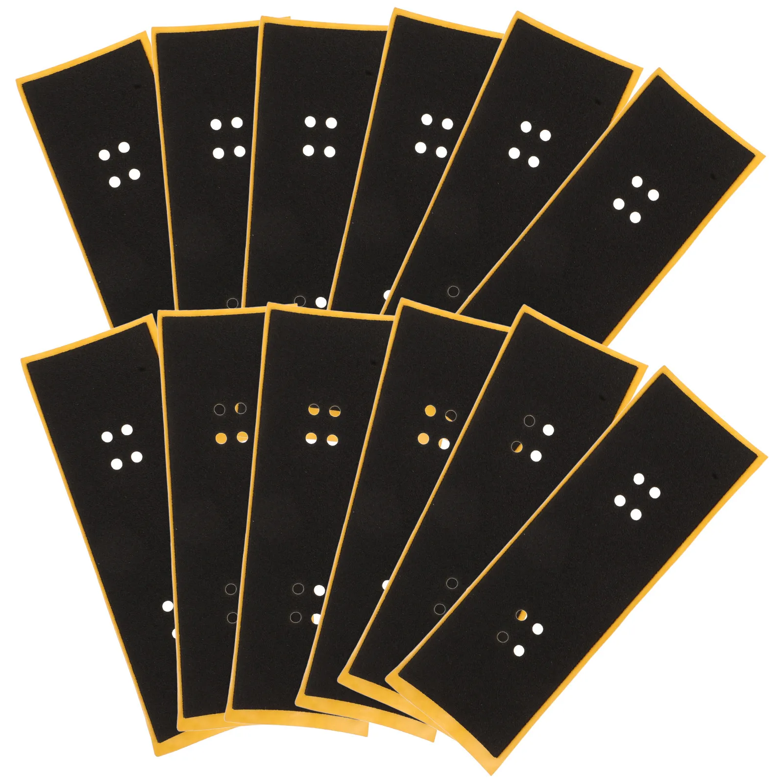 

12Pcs Finger Skateboard Grip Tape Non Slip Mini Skateboard Tape Strong Adhesive Replacement Accessories for Finger Skateboards