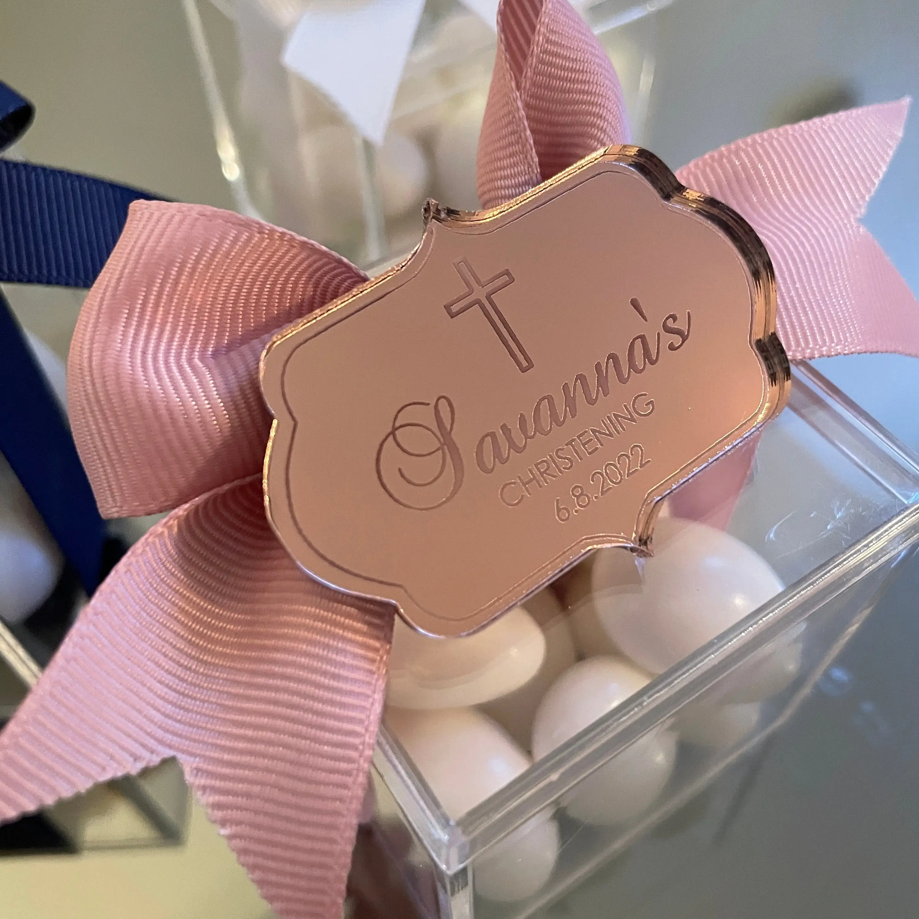 

Personalized Name Tag Plaque, Party Favours, Christening, Holy Communion, Baptism, Baby Arrival, 30 Pcs, 50 Pcs, 100Pcs