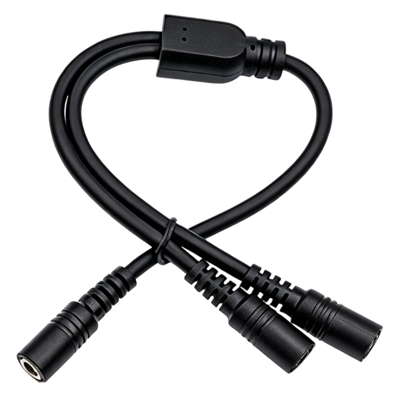 Power Branch Cable, 5.5 x 2.1 mm, One-to-Two, 30 Long for Devices