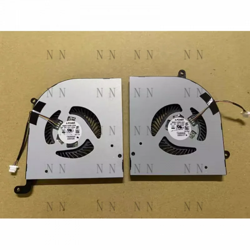 

ZXX Original for MSI Creator Z16P Z16P-B12U MS-15G1 CPU+GPU COOLING FAN R+L