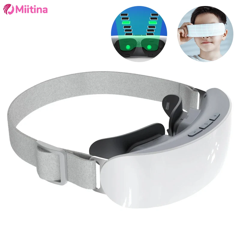 

Intelligent Vision Recovery Training Device ems Eye Massage Eye Care Mask Relax Fatigue Travel Rest Child Restore Myopia Glasses