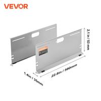 SucceBuy Wheel Alignment Tool 2-Pack Alignment Tool Toe Plate Stainless Steel Toe Angle Measurement Tool Plate 4 Alignment Rods