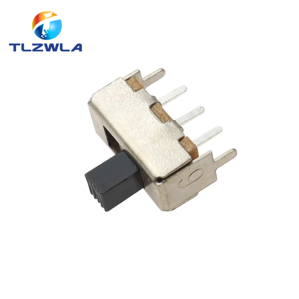 10 sztuk SS12F44 3-pinowy przełącznik SS-12F44G4 jednorzędowy pionowy przełącznik dwupozycyjny długość uchwytu 4MM — zdjęcie 6