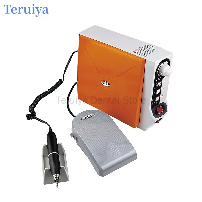 S200 Dental Brushless Micromotor - 60000RPM High Speed Lab Handpiece Control System