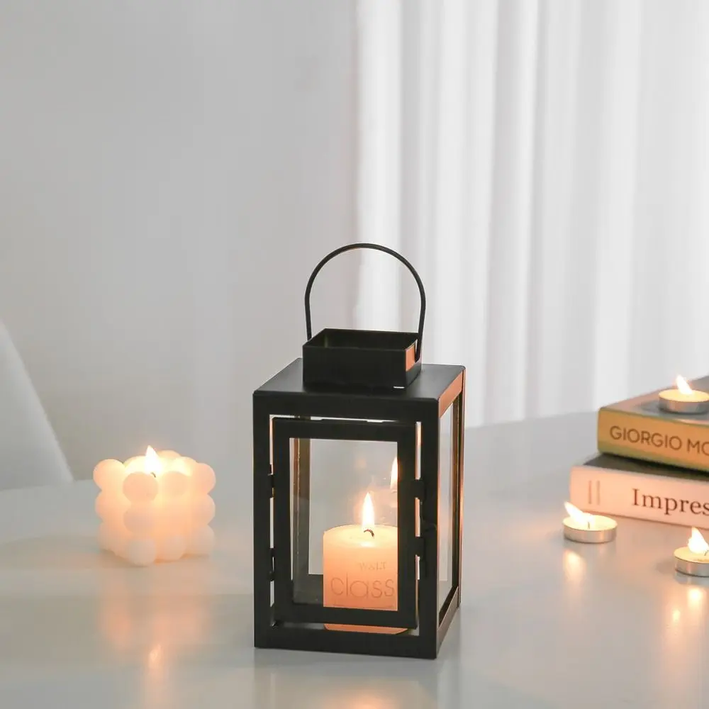 Hanging lantern outdoor Christmas Candle Holder Lawn Camping Decoration Landscape Courtyard Garden Candle Lantern