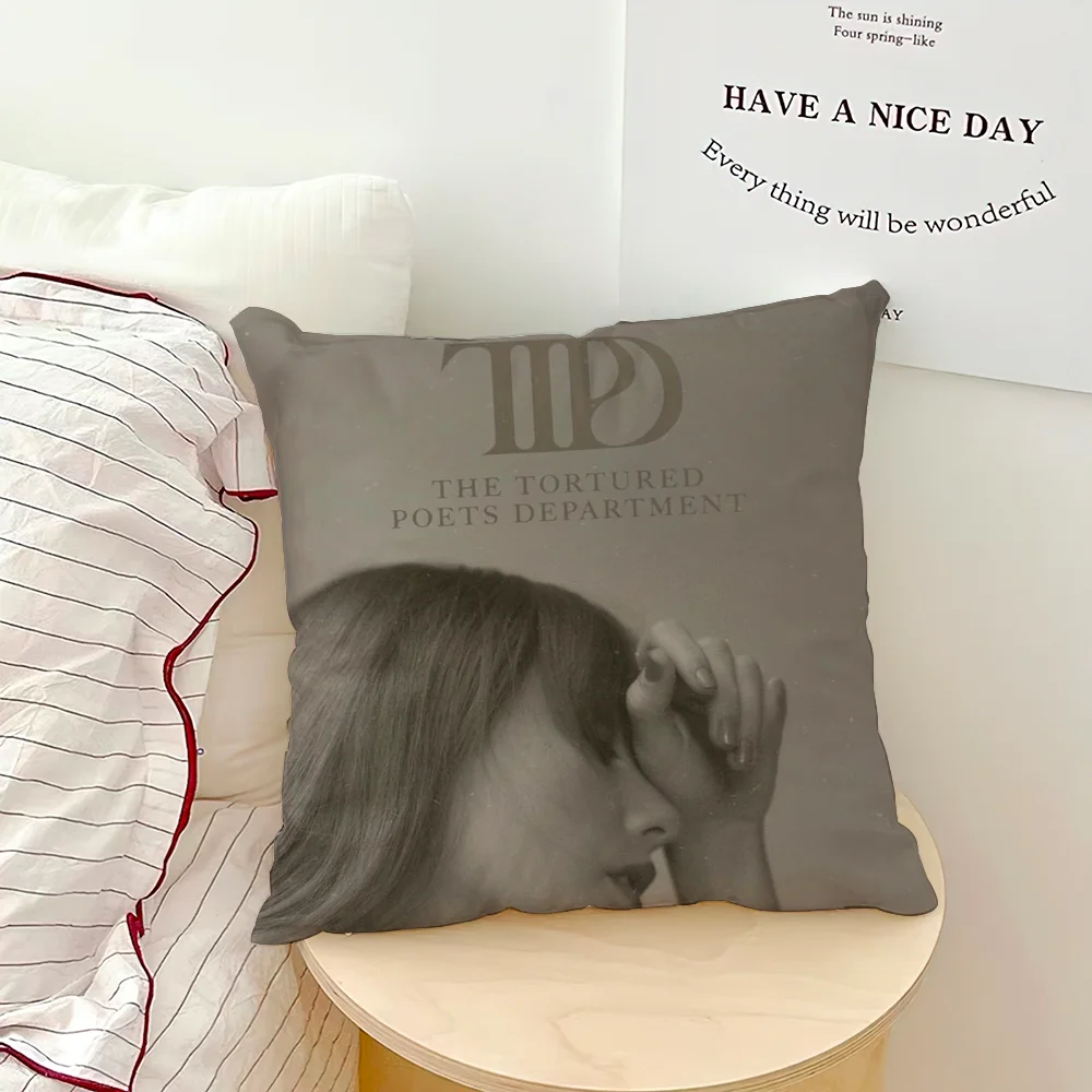 T-Taylors pillow cover Sofa living Printing Decoration Room S-Swifts Home Office Coffee Shop Car Nordic Simplicity Cover