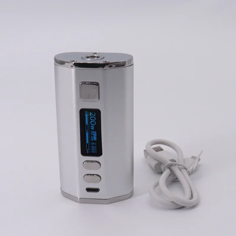 SUB TWO 200W Box Mod Vapor Mod 2200mah Build-in 510 Thread Battery Digital&LED Screen Adjustable Voltage E Cigarette Vape Mod