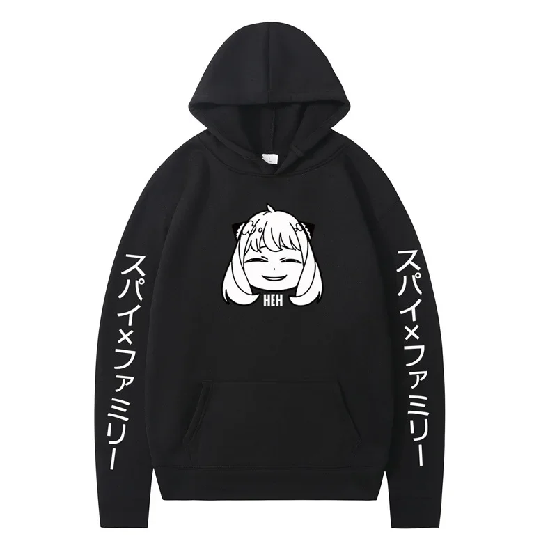 Spy X Family Anime Characters Printed Women's Clothing Fashion Casual Sports Street Style Trendy Matching Cute Hoodies