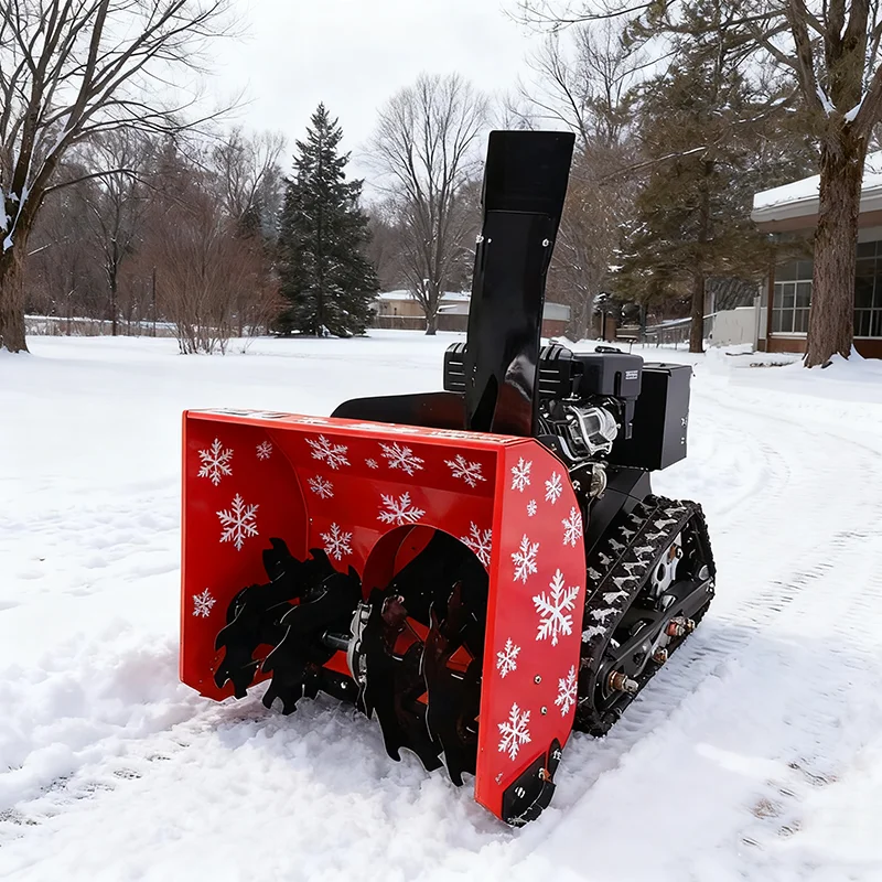 Winter Snow Removal Machine Electrical Starting Snow Blower Sweeper Snow Sweeper Self-Propelled Snowplow